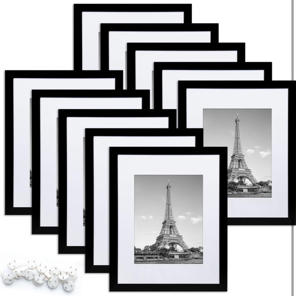 Upsimples 8X10 Picture Frame Set of 10, Display Pictures